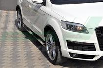 Audi Q7 2005–2015 Sānu caurules (2 gab., nerūs. tērauds) foto 5