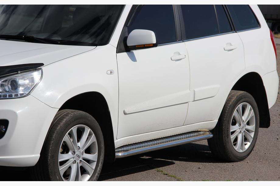 Chery Tiggo 1 2005–2016 Sānu sliekšņi Premium (2 gab., nerūs.) Image
