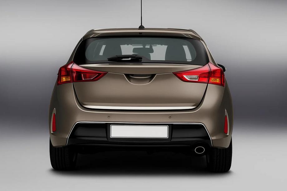 Toyota Auris 2012–2018 Bagāžnieka malas uzlika (nerūsējošais tērauds) Image
