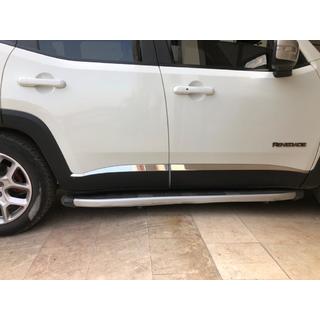 Durvju moldingu komplekts (4 gab., nerūsējošais tērauds) Jeep Renegade 2014– foto 3