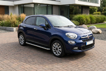 Fiat 500X 2014–2024 Sānu pakāpieni Maydos V1 (2 gab., alumīnijs / nerūsējošais tērauds) foto 1