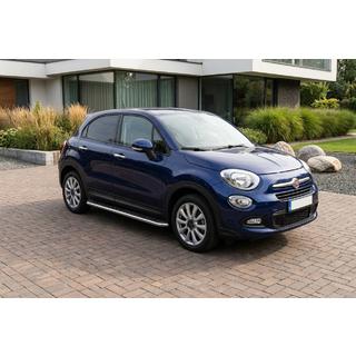 Sānu pakāpieni Maydos V1 (2 gab., alumīnijs / nerūsējošais tērauds) Fiat 500X 2014–2024 foto 1