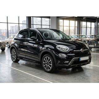 Sānu pakāpieni RedLine Black (2 gab., alumīnijs) Fiat 500X 2014–2024 foto 1