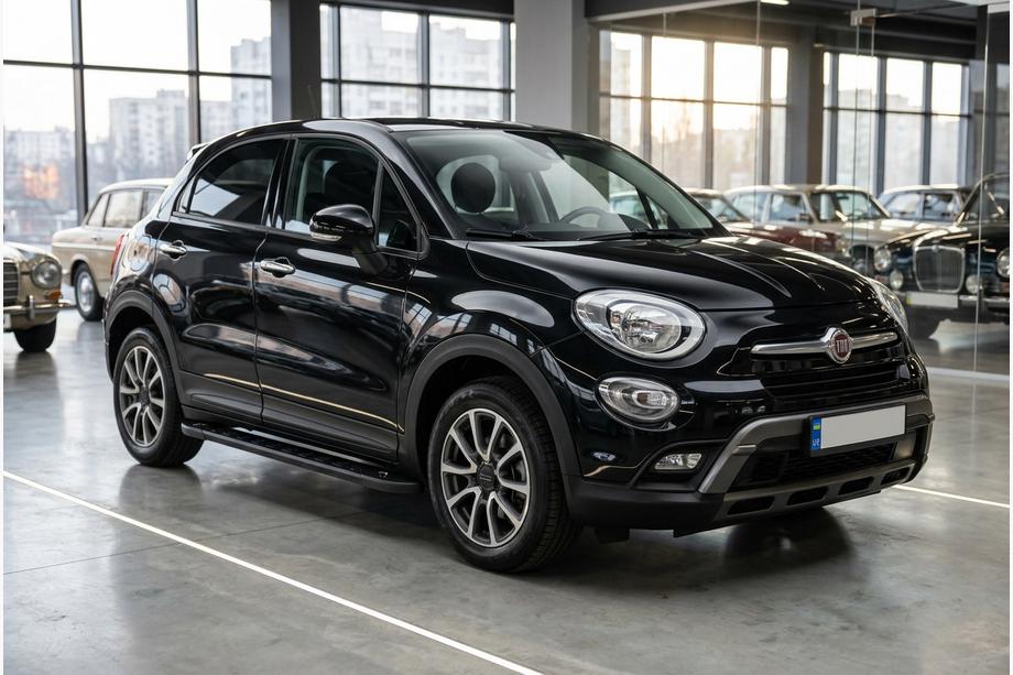 Fiat 500X 2014–2024 Sānu pakāpieni RedLine Black (2 gab., alumīnijs) Image