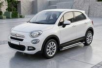 Fiat 500X 2014–2024 Sānu pakāpieni Rainbow (2 gab., alumīnijs) foto 1