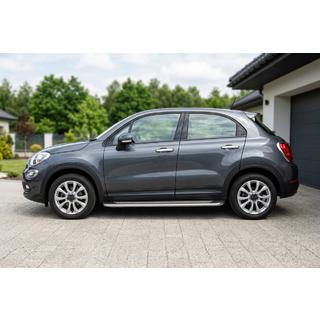 Sānu pakāpieni Maydos V2 (2 gab., alumīnijs/nerūsējošais tērauds) Fiat 500X 2014–2024 foto 1