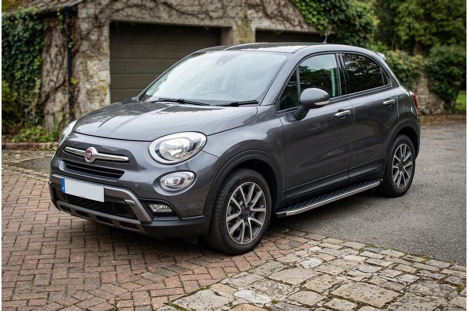 Fiat 500X 2014–2024 Sānu pakāpieni BlackLine (2 gab., alumīnijs) Image