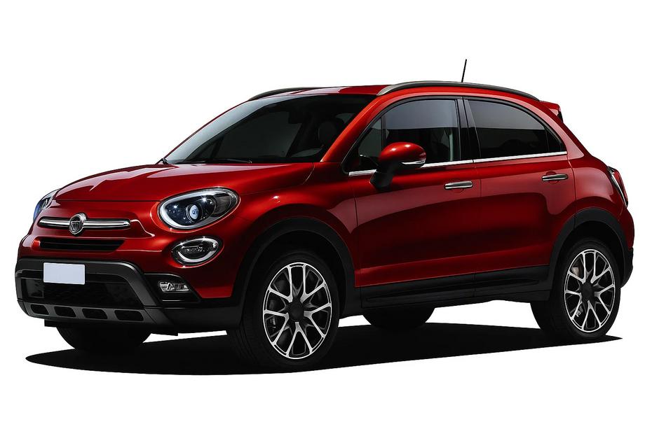 Fiat 500X 2014–2024 Logu līstes (4 gab.) Image
