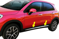 Fiat 500X 2014–2024 Durvju hroma moldingi (4 gab.) foto 7