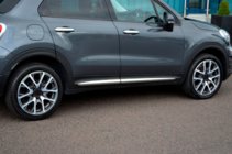 Fiat 500X 2014–2024 Durvju hroma moldingi (4 gab.) foto 3