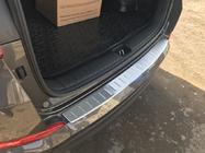 Hyundai Tucson TL 2016–2021 Aizmugurējā bufera aizsarguzlika OmsaLine 2016-2018 (nerūsējošais tērauds) foto 2