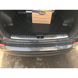 Aizmugures bagāžnieka sliekšņa uzlika OmsaLine (nerūsējošais tērauds) Hyundai Tucson TL 2016–2021 foto 3