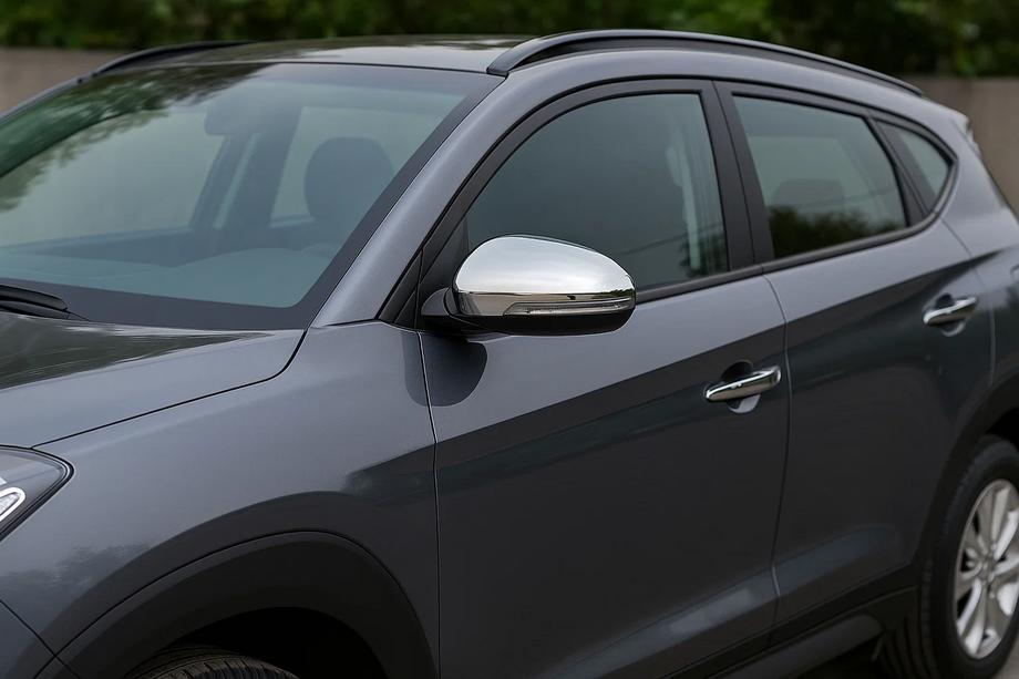 Hyundai Tucson TL 2016–2021 Spoguļu uzlikas (2 gab., nerūsējošais tērauds) Image