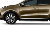 Kia Sportage 2015–2021 Durvju moldingu komplekts (4 gab., nerūsējošais tērauds) foto 3