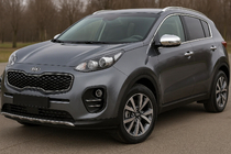 Kia Sportage 2015–2021 Spoguļu uzlikas (2 gab., nerūsējošais tērauds) foto 3