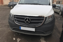 Mercedes Vito/V klase W447 2014– Radiatora restes apmale (2 gab., nerūsējošais tērauds) foto 3