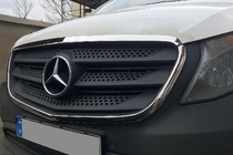 Mercedes Vito/V klase W447 2014– Radiatora restes apmale (2 gab., nerūsējošais tērauds) foto 4