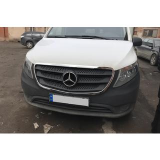 Radiatora restes apmale (2 gab., nerūsējošais tērauds) Mercedes Vito/V klase W447 2014– foto 3