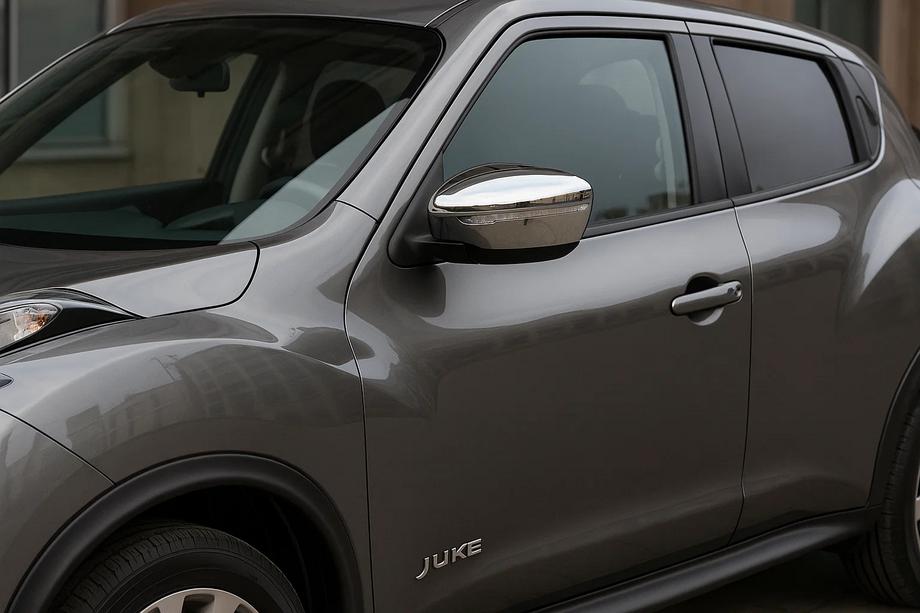 Nissan Juke 2010–2019 Spoguļu uzlikas 2014-2019 hromētas (2 gab., plastmasa) Image