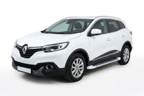 Renault Kadjar 2015–2022 Sānu pakāpieni Allmond White (2 gab., alumīnijs) foto 1