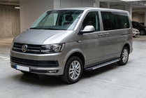Volkswagen T6 2015–2024 Sānu pakāpieni Duru (2 gab., alumīnijs) Garā riteņu bāze foto 1