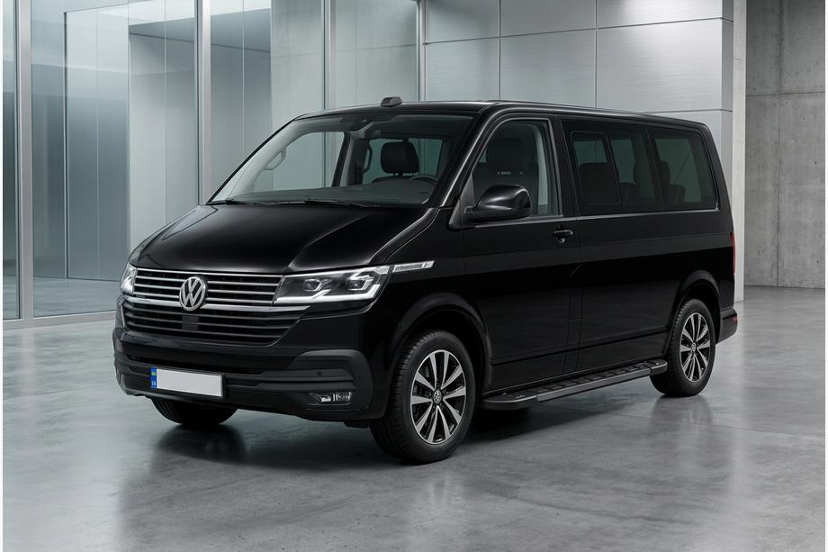 Volkswagen T6 2015–2024 Sānu pakāpieni RedLine Black (2 gab., alumīnijs) Īsā riteņu bāze Image