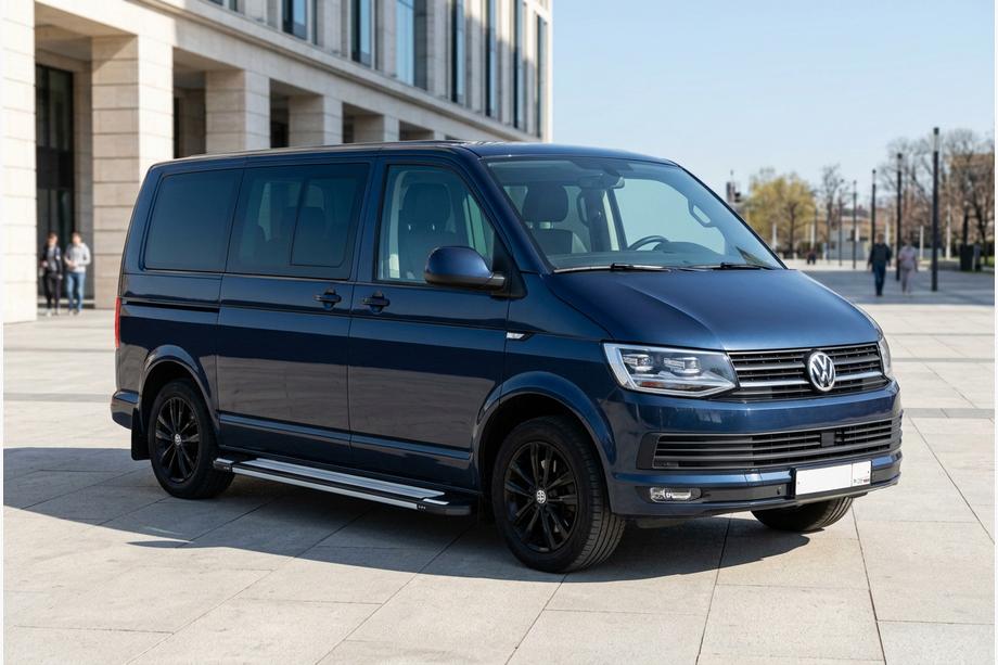 Volkswagen T6 2015–2024 Sānu pakāpieni Rainbow (2 gab., alumīnijs) Garā riteņu bāze Foto 1