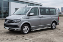Volkswagen T6 2015–2024 Sānu pakāpieni Maydos V2 (2 gab., nerūsējošais tērauds) Tikai īsajai riteņu bāzei foto 1