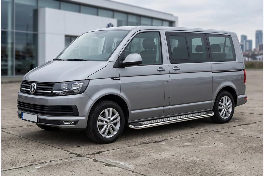 Volkswagen T6 2015–2024 Sānu pakāpieni Maydos V2 (2 gab., nerūsējošais tērauds) Tikai īsajai riteņu bāzei Image