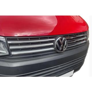 Hromēti radiatora režģa uzlikas 2015-2019 (4 gab., nerūsējošais tērauds) Volkswagen T6 2015–2024 foto 3