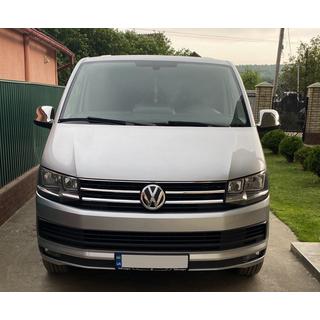 Augšējās restes uzlikas 2015-2019 (2 gab., nerūsējošais tērauds) Volkswagen T6 2015–2024 foto 2