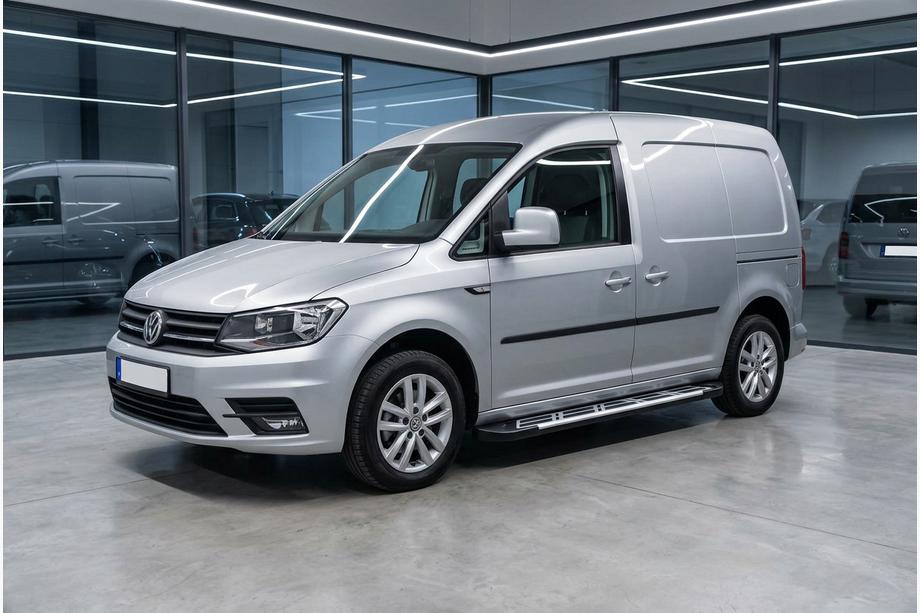 Volkswagen Caddy 2015–2020 Sānu sliekšņi Sunrise (2 gab., alumīnijs) Maxi riteņu bāze Image