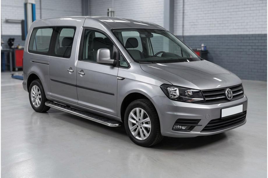 Volkswagen Caddy 2015–2020 Sānu pakāpieni Maydos V1 (2 gab., alumīnijs / nerūsējošais tērauds) Maxi riteņu bāze Image