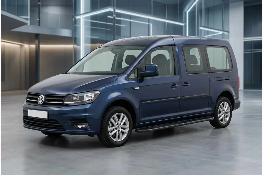 Volkswagen Caddy 2015–2020 Sānu pakāpieni Bosphorus Black (2 gab., alumīnijs) Image