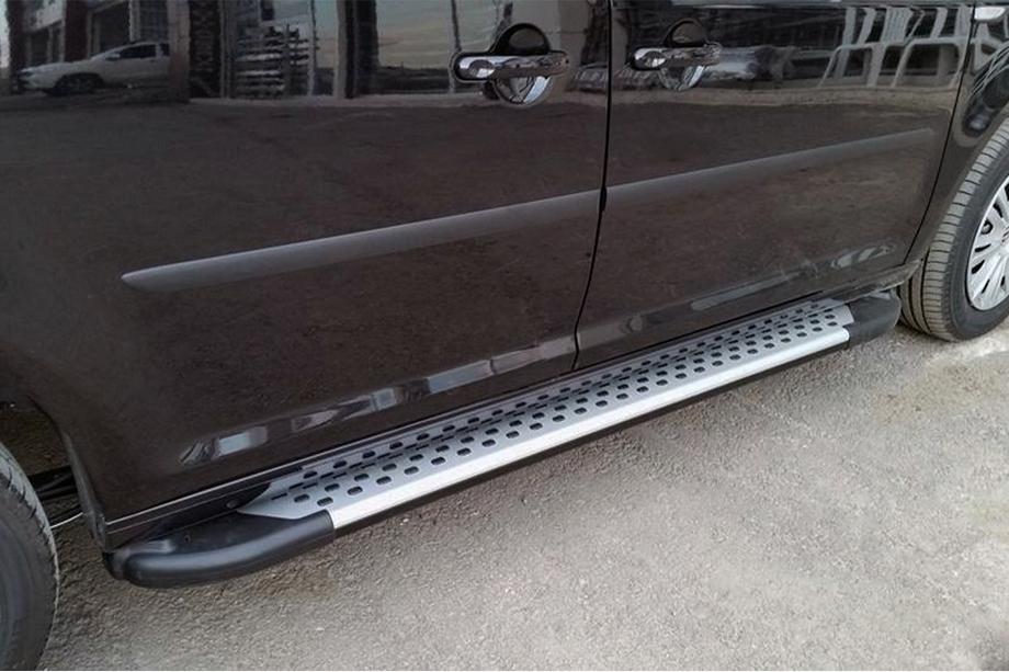 Volkswagen Caddy 2015–2020 Sānu pakāpieni Allmond Grey (2 gab., alumīnijs) Image