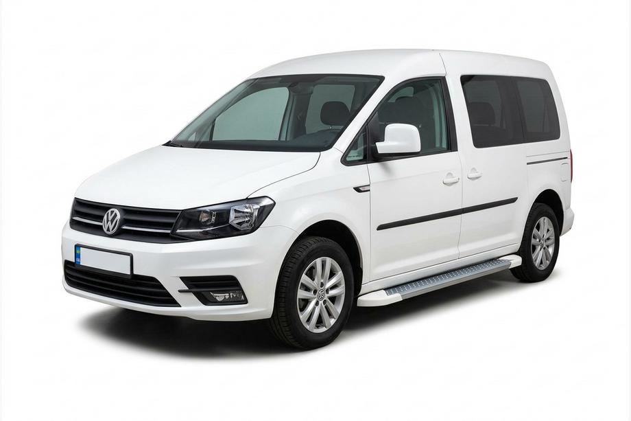 Volkswagen Caddy 2015–2020 Sānu pakāpieni Allmond White (2 gab., alumīnijs) Image