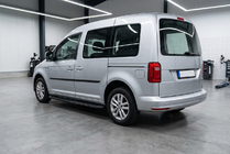 Volkswagen Caddy 2015–2020 Sānu sliekšņi Tayga Black (2 gab., alumīnijs) foto 1