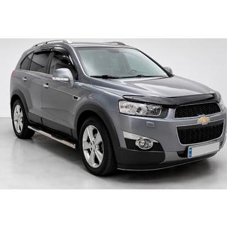 Sānu aizsargcaurules (2 gab., nerūsējošais tērauds) Chevrolet Captiva 2006–2019 foto 1