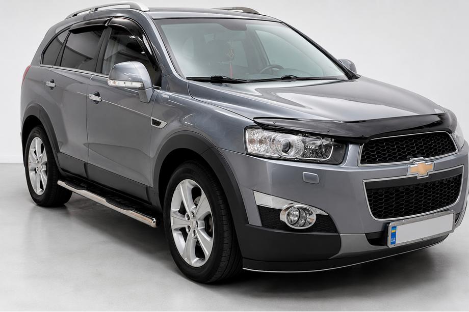 Chevrolet Captiva 2006–2019 Sānu aizsargcaurules (2 gab., nerūsējošais tērauds) Image