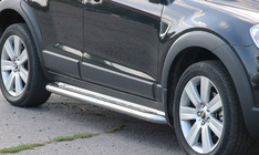 Chevrolet Captiva 2006–2019 Sānu sliekšņi Premium (2 gab., nerūs.) foto 1