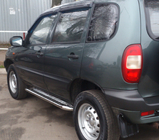 Chevrolet Niva 1998–2020 Sānu pakāpieni Premium (2 gab., nerūsējošais tērauds) Ø60 mm foto 3