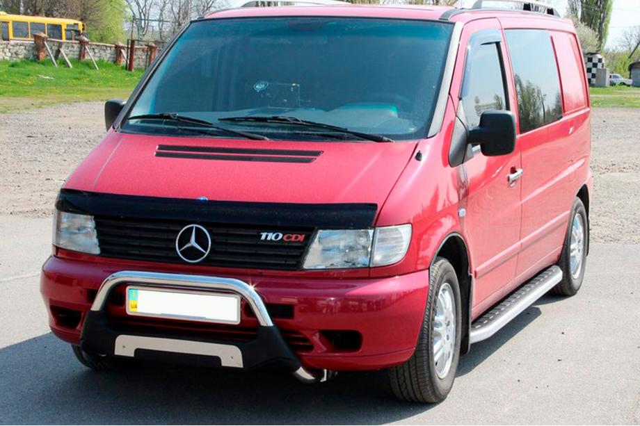 Mercedes Vito W638 1996–2003 Sānu pakāpieni Fullmond (2 gab., alumīnijs) Foto 1