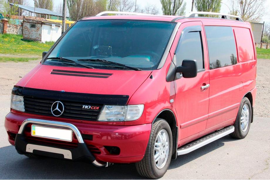 Mercedes Vito W638 1996–2003 Sānu pakāpieni Fullmond (2 gab., alumīnijs) Foto 2