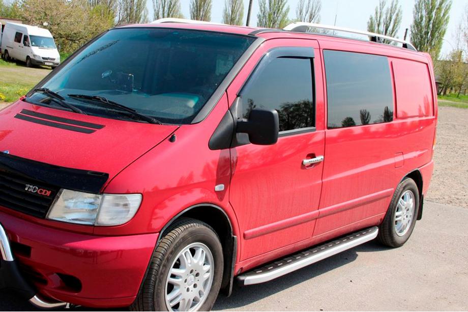 Mercedes Vito W638 1996–2003 Sānu pakāpieni Fullmond (2 gab., alumīnijs) Foto 4