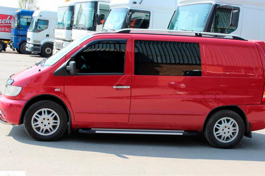 Mercedes Vito W638 1996–2003 Sānu pakāpieni Fullmond (2 gab., alumīnijs) Foto 5