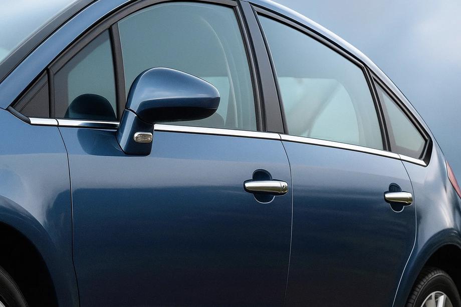 Citroen C-4 2004–2010 Ārējās logu apmales (nerūsējošais tērauds) Hečbeks, Carmos — turku tērauds Image