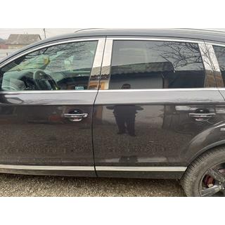 Durvju statņu uzlikas (nerūsējošais tērauds) Audi Q7 2005–2015 foto 1