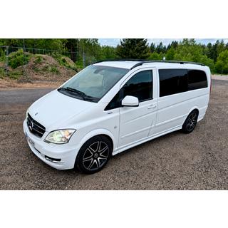 Jumta reliņi melni CAN Original dizains (metāla kājām) Mercedes Vito W639 2004–2014 foto 2