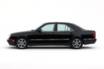 Mercedes E-class W210 1995–2002 Apakšējās logu līstes (4 gab., nerūsējošais tērauds) Carmos - turku tērauds foto 3