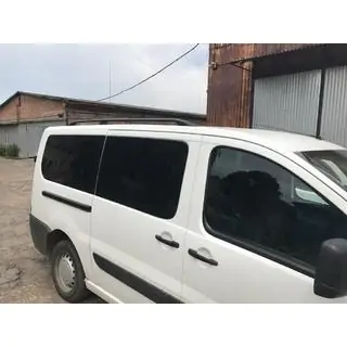 Melni jumta reliņi Citroen Jumpy 2007–2017 foto 2